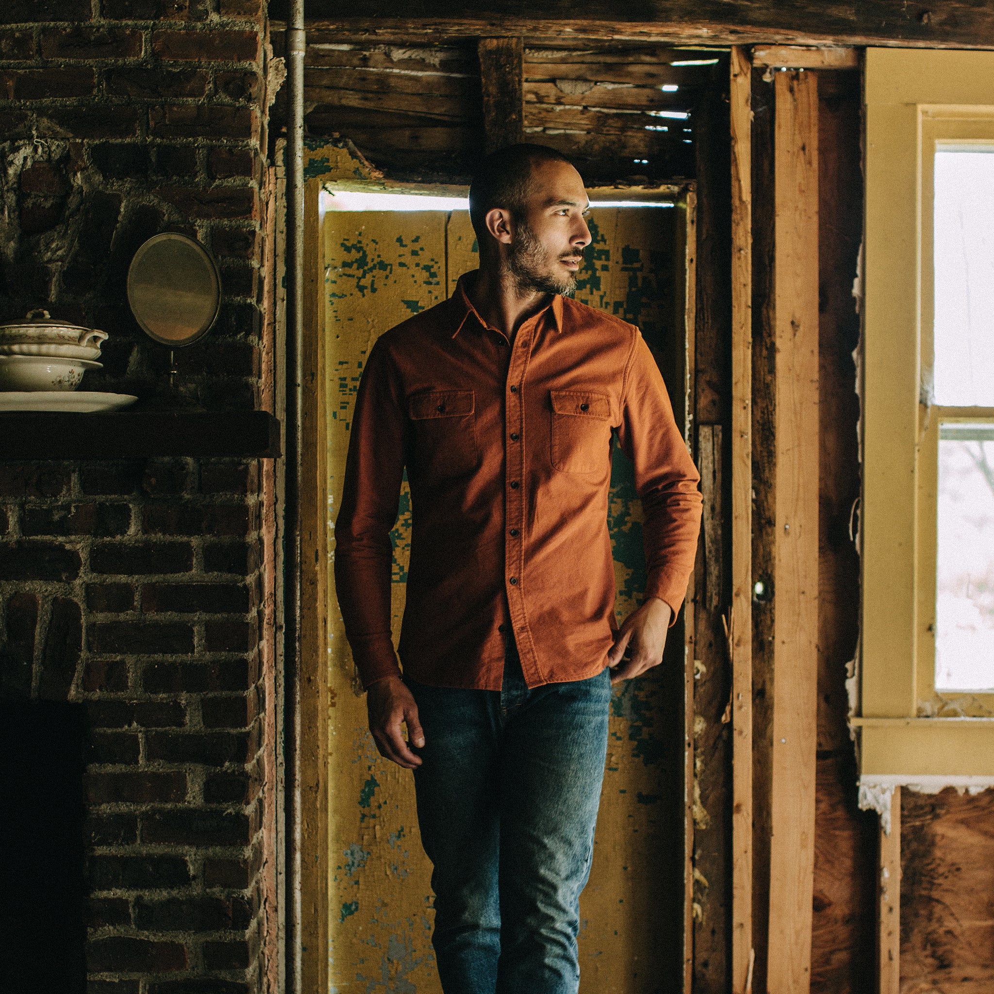 The Yosemite Shirt in Copper