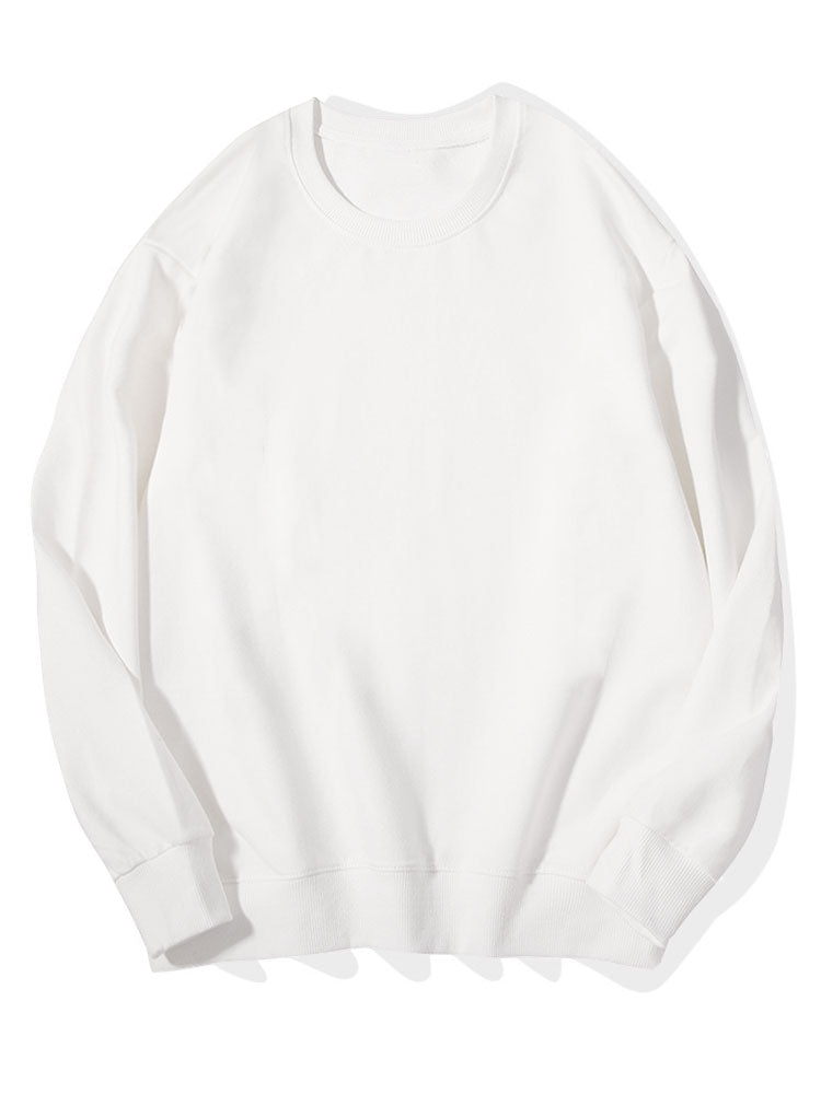 Hoooyi Basic Cotton Sweatshirt