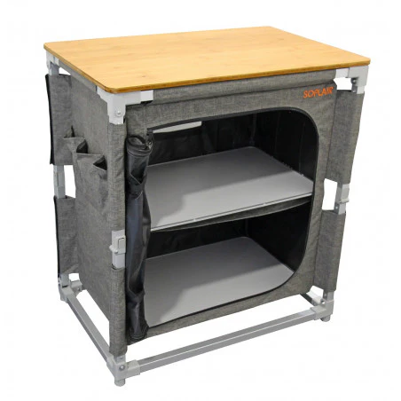 Hosa L 4 Shelves - Kitchen cabinet / folding wardrobe