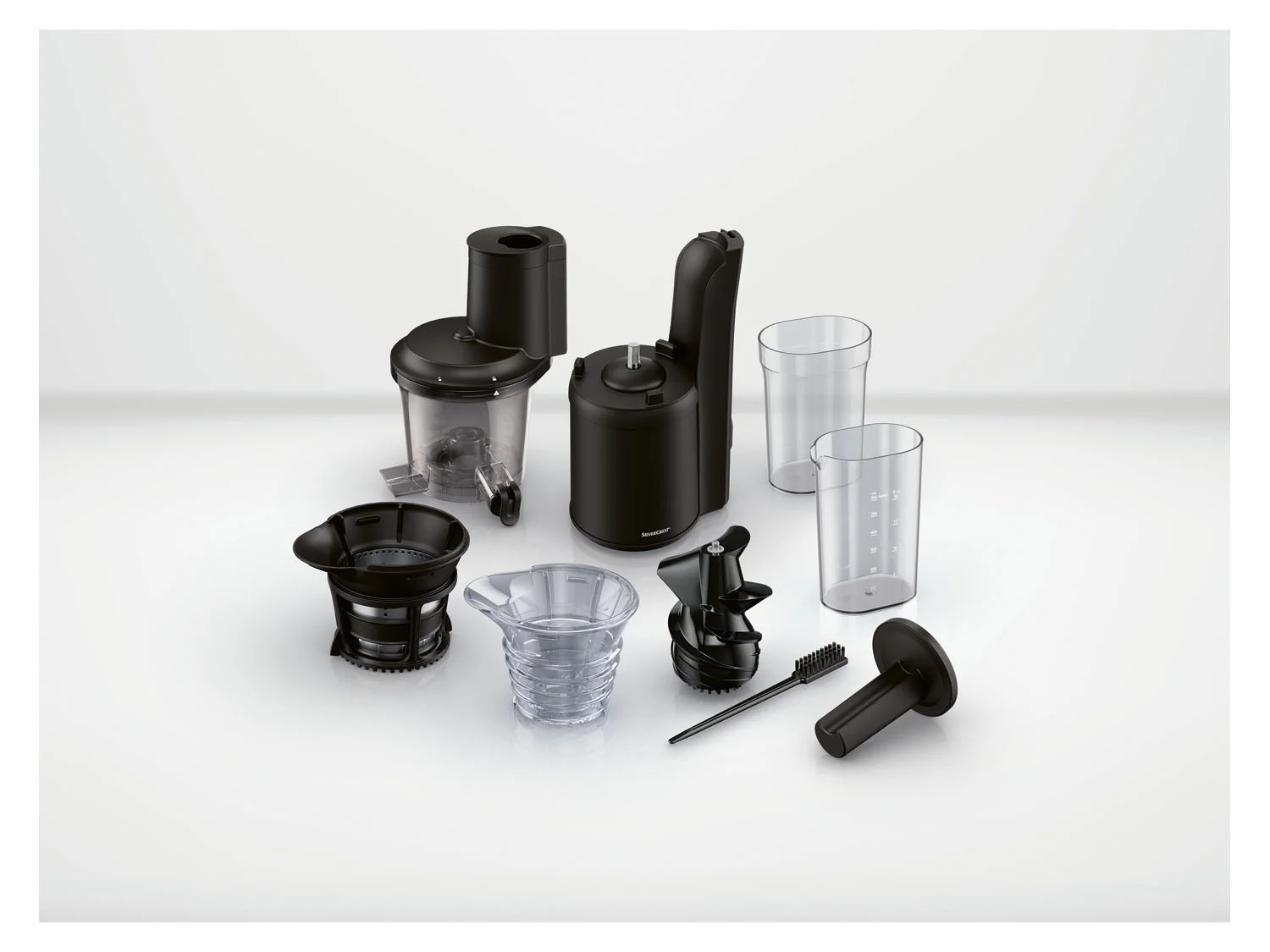 SILVERCREST KITCHEN TOOLS Slow Juicer SSJBK 300 B2, with an extra large opening