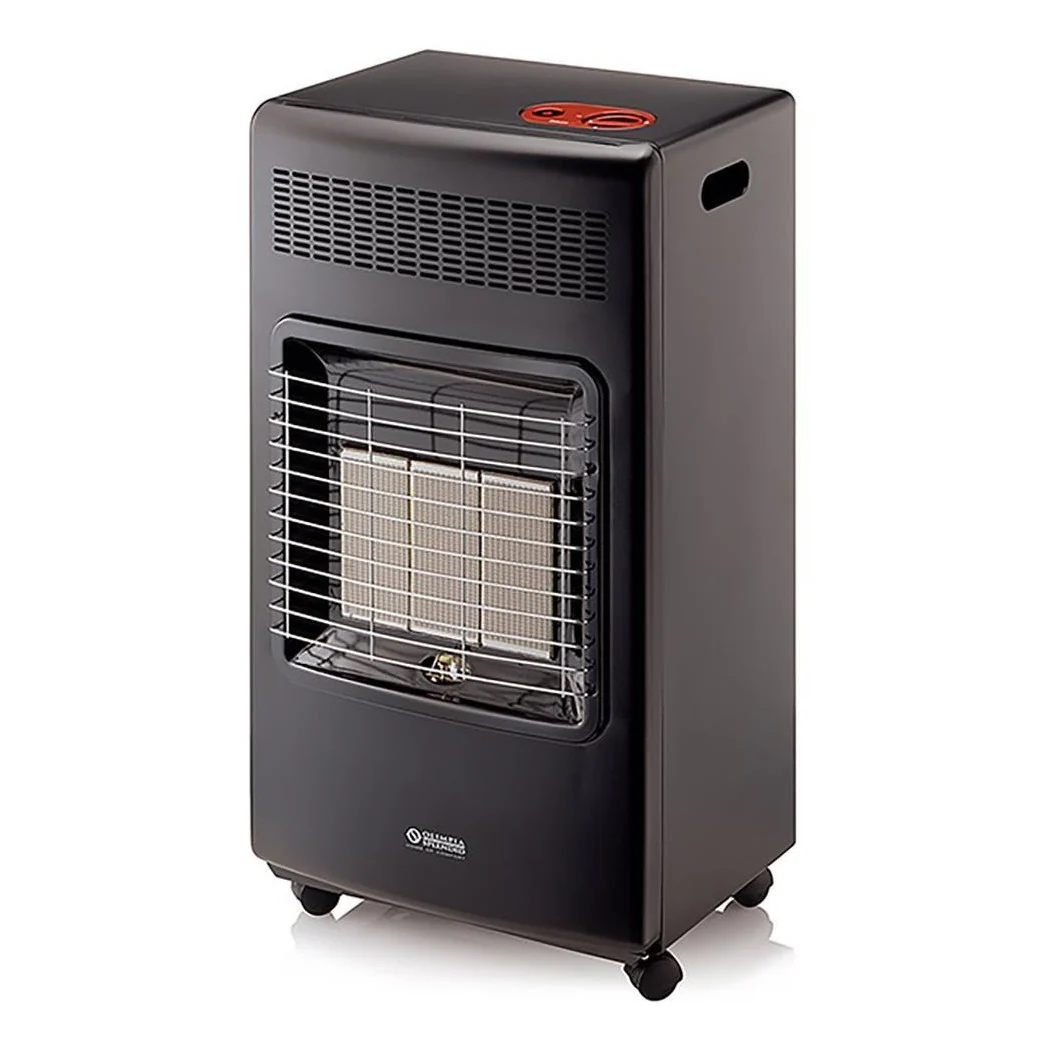 STUFA TO BOMBOLA GAS 15KG MIT PIASTRE IN CERAMICA 3 POTENCS 4200W