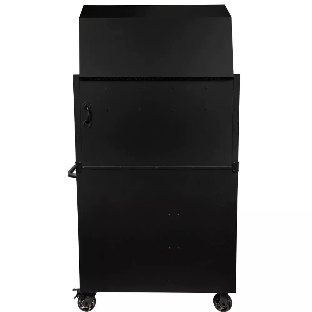 SCHLUSSANTRÄGE 41 IN. W X 21.5 IN. D 15-DRAWER MATTE BLACK TOOL CHEST UND CABINET COMBO