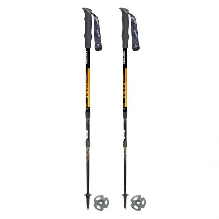 Pinguin Ascent FL Cork violet-Bastones de trekking