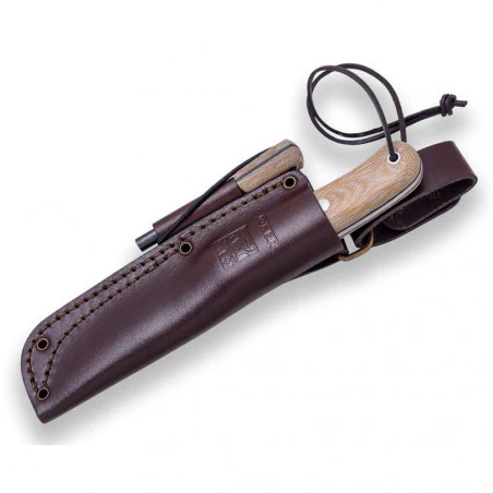 Joker Teckel Olivo - Cuchillo de supervivencia y buschcraft