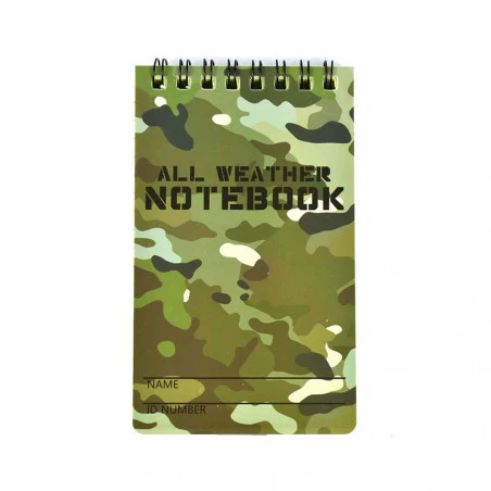 Pack 2 North Star Camo alle Wetter Notebook - Bloc de notas wasserdicht undurchlässig