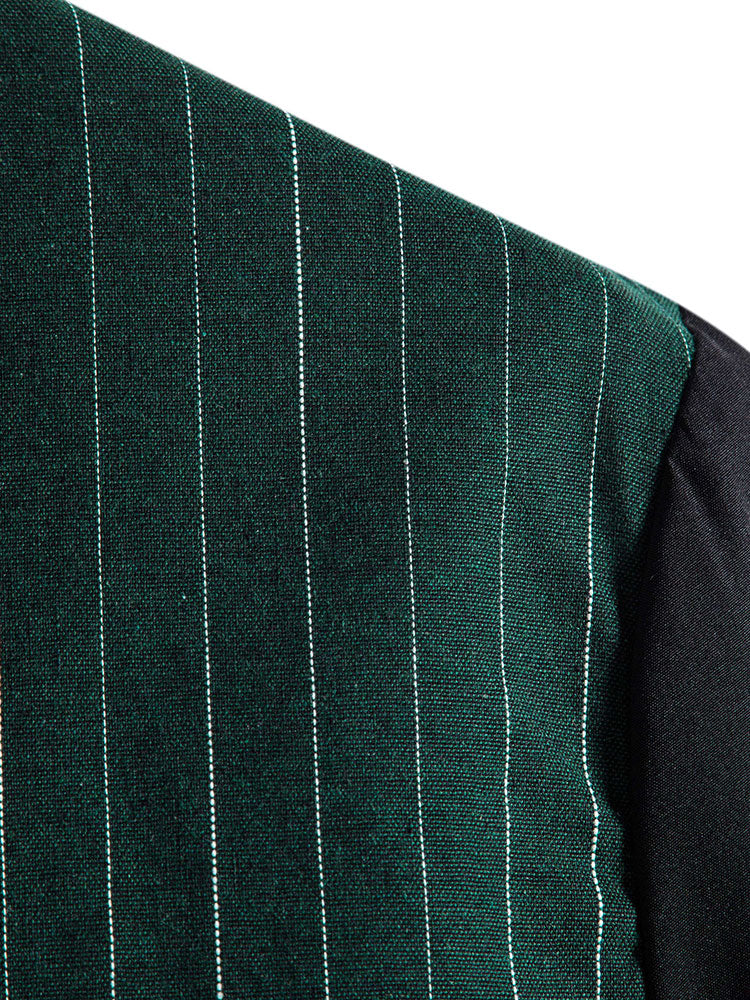 Contrast Striped Panel Shirt