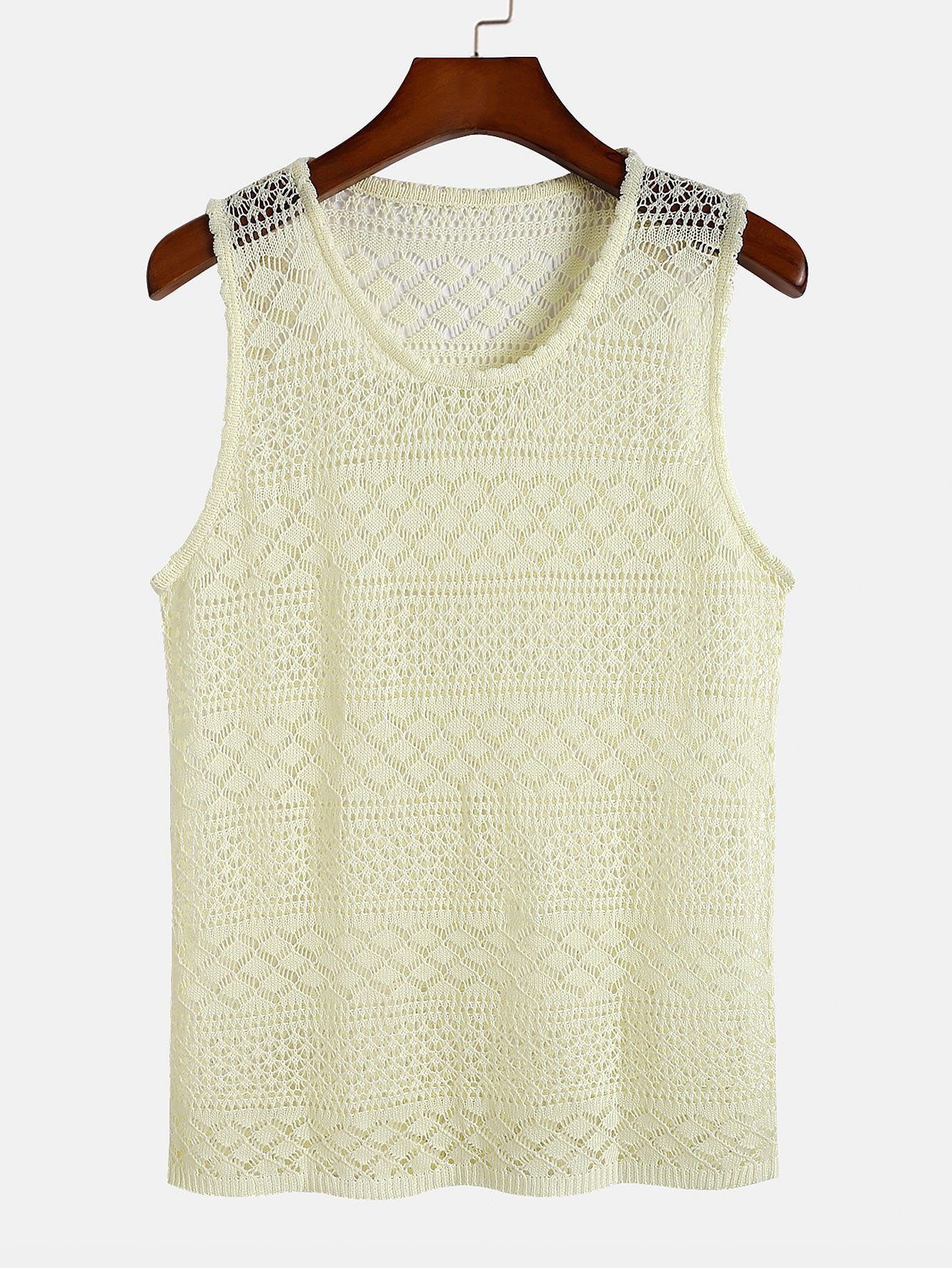 Knitted Textured Tank Top