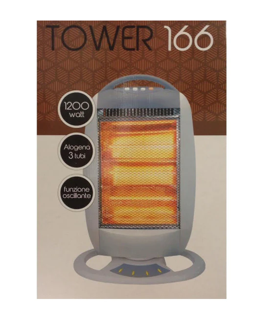 Halogen-Drei-Mächer-Herd 1200 W mit geringer Verbrauch rotierender oszillierender Funktion