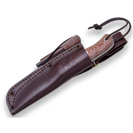 Joker Bushcrafter Olivo - Cuchillo de supervivencia y buschcraft